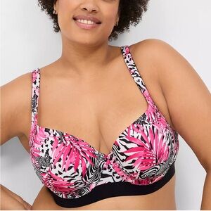 Cacique for Lane Bryant Boost Balconette Bra 38G